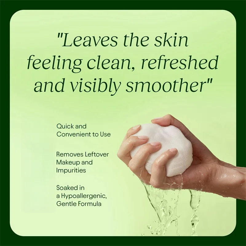 Skincare Anti-Aging, Dark Spot & Wrinkle Minimizing Toner Pads with Snail Mucin, Centella Asiatica, Niacinamide, Peptide Complex